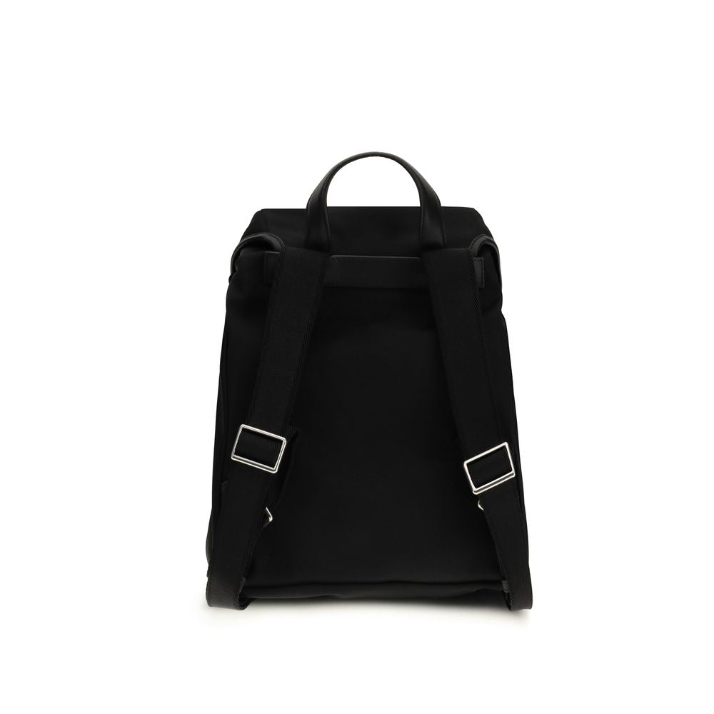 Moncler Schwarzer Nylon-Rucksack